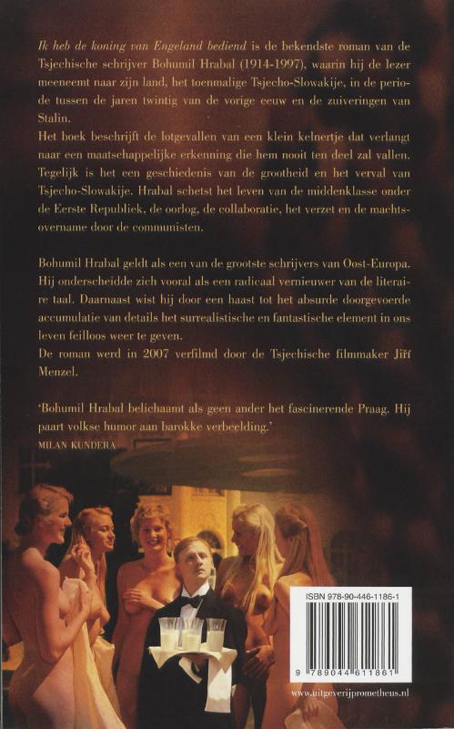 Ik Heb De Koning Van Engeland Bediend achterkant