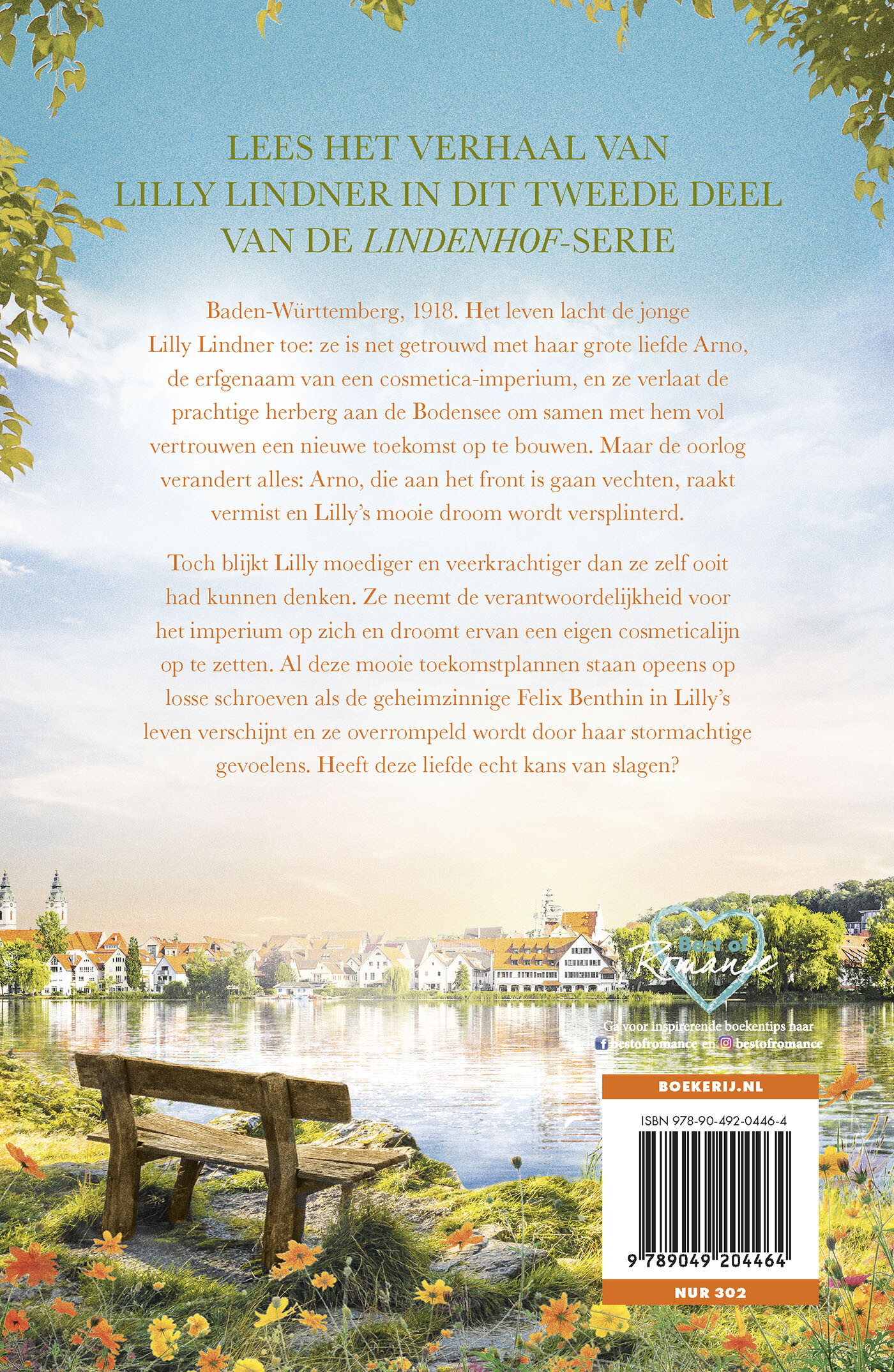Dochters van geluk / Lindenhof / 2 achterkant