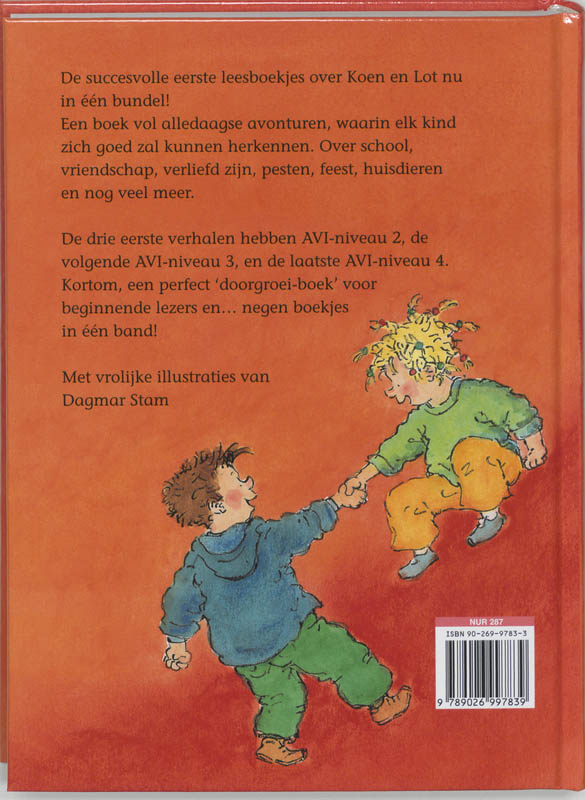 Koen en Lot - Het grote Koen en Lot boek achterkant