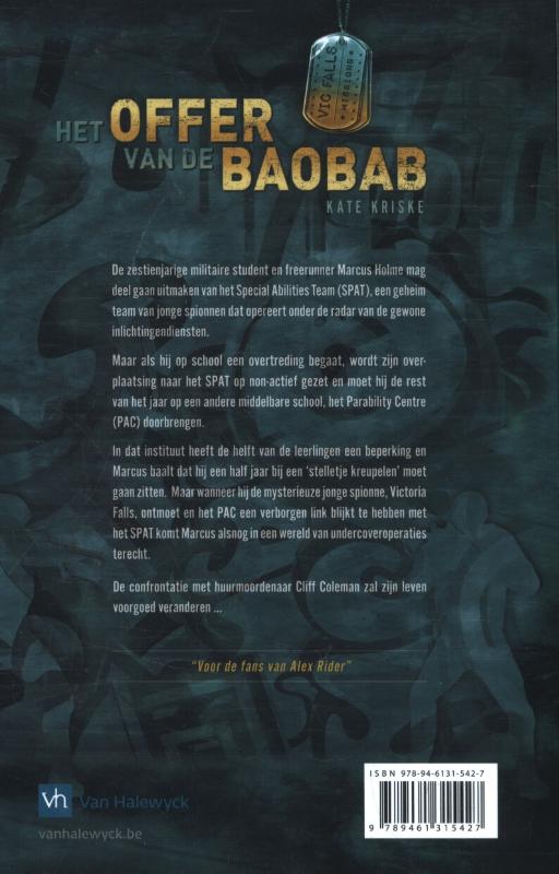Het offer van de Baobab / Vic Falls Missions / 1 achterkant
