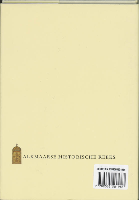 De Sint Laurens in de steigers / Alkmaarse Historische Reeks / 11 achterkant