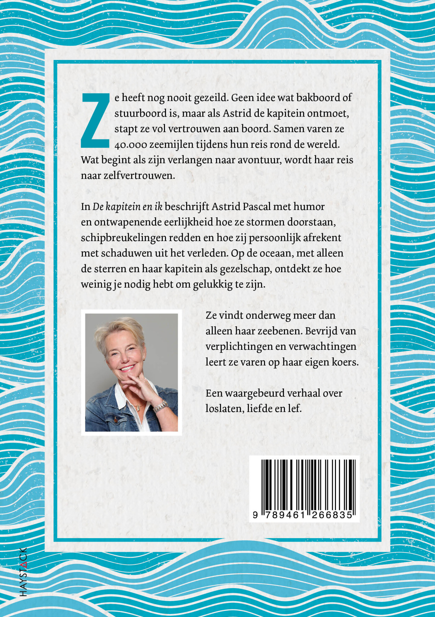De kapitein en ik achterkant