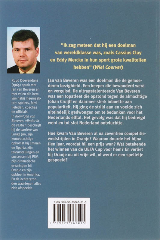 Klem! Jan van Beveren achterkant
