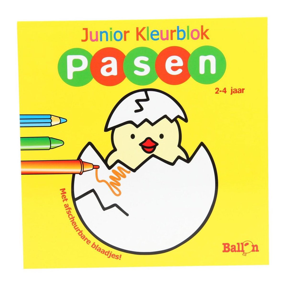 Junior kleurblok (2-4 jaar)