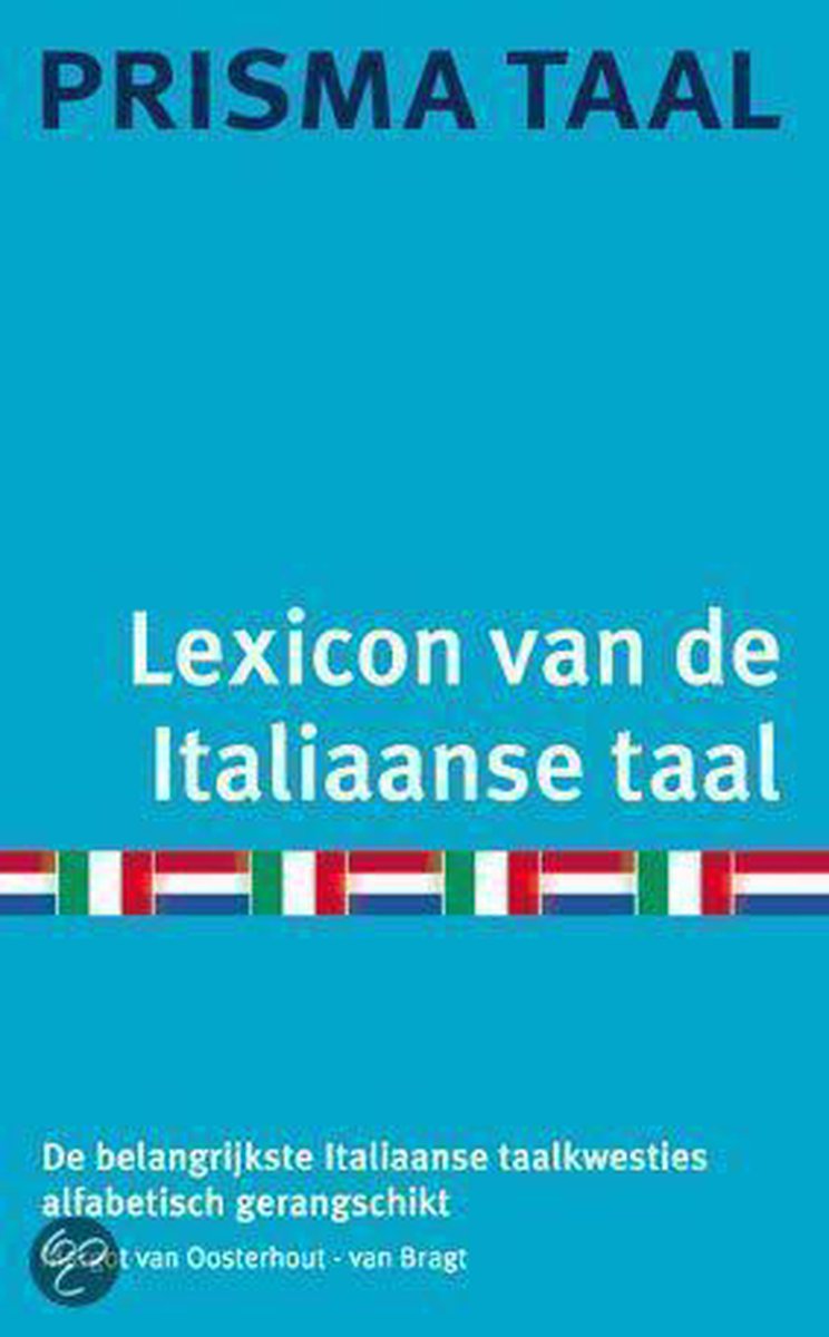 Prisma Lexicon Van De Italiaanse Taal