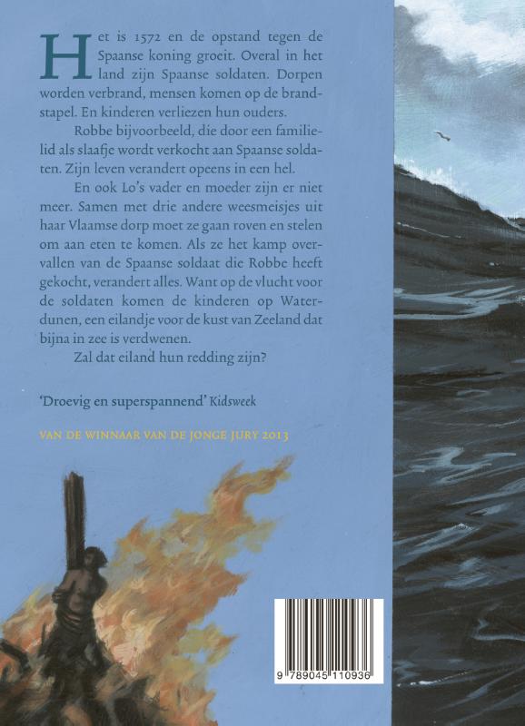 Het verraad van Waterdunen Het verraad van Waterdunen achterkant