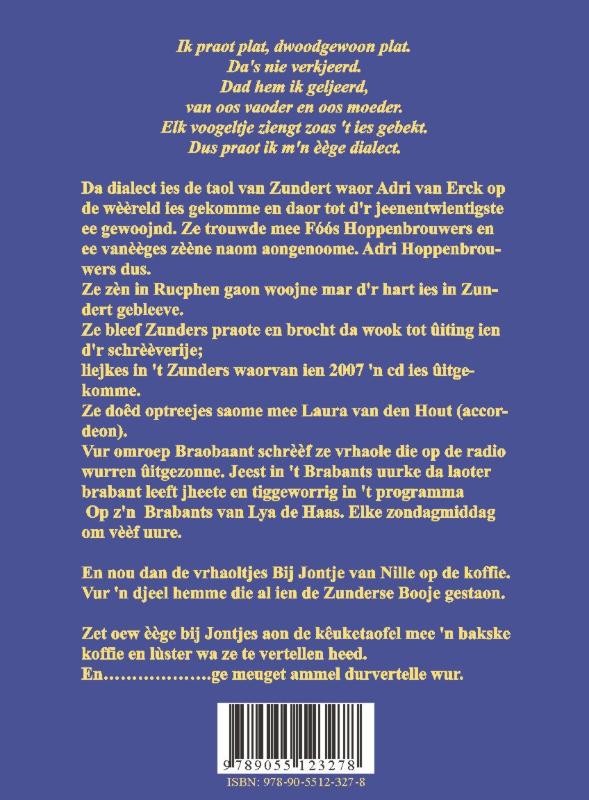 Bij Jontje van Nille op de koffie Bij Jontje van Nille op de koffie achterkant