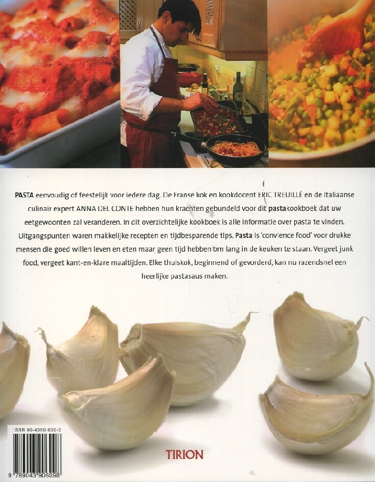 Pasta achterkant
