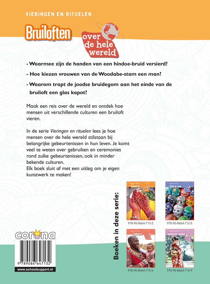 Bruiloften over de hele wereld / Vieringen en rituelen achterkant
