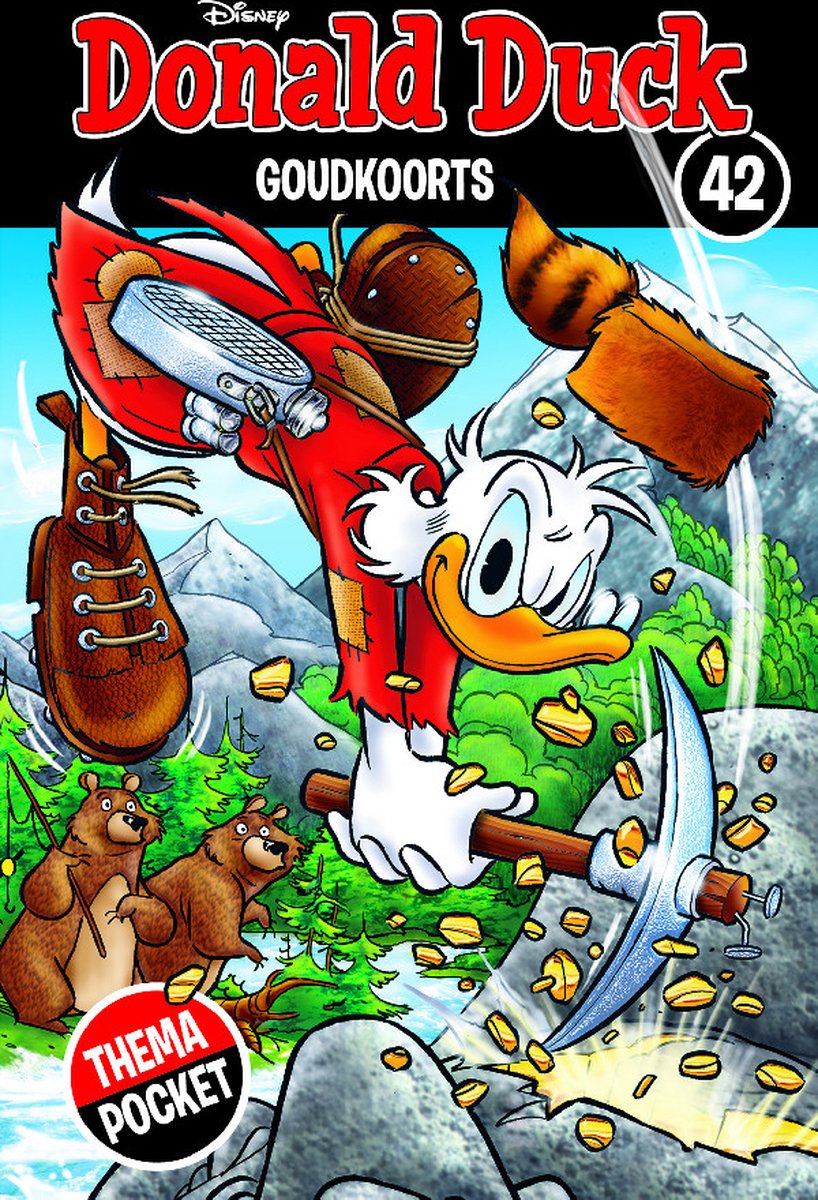 boekenbalie_9789463054546_cover Donald Duck Themapocket 42 - Goudkoorts
