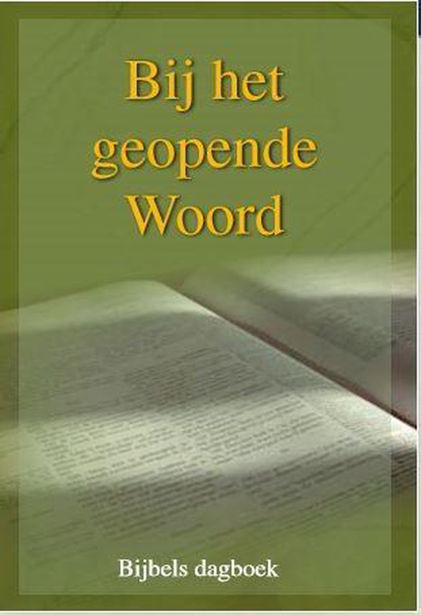 Bij het geopende woord 2018