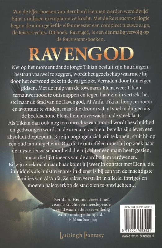 Ravengod achterkant