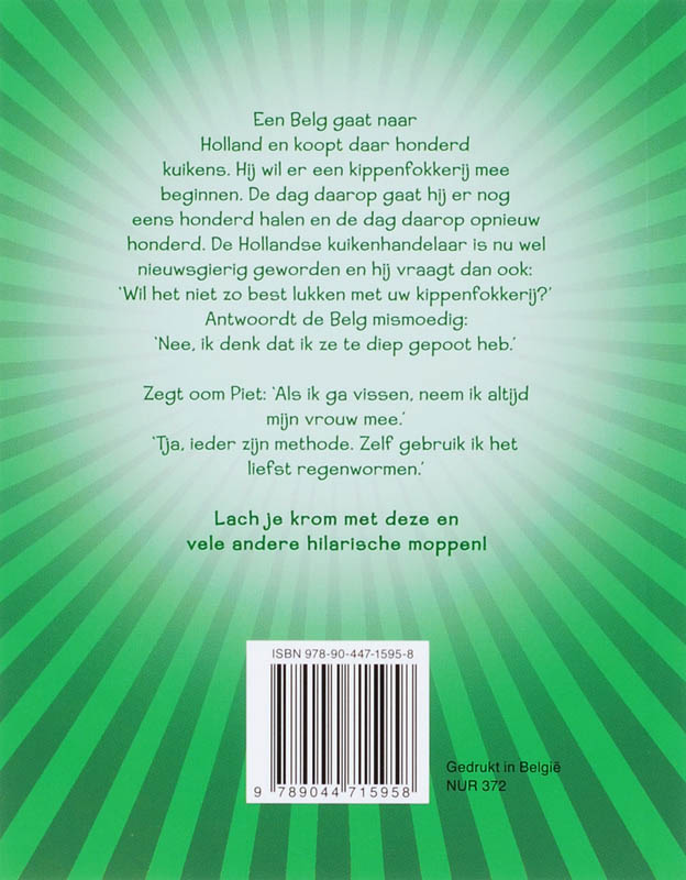 Lach Je Een Bult ! achterkant