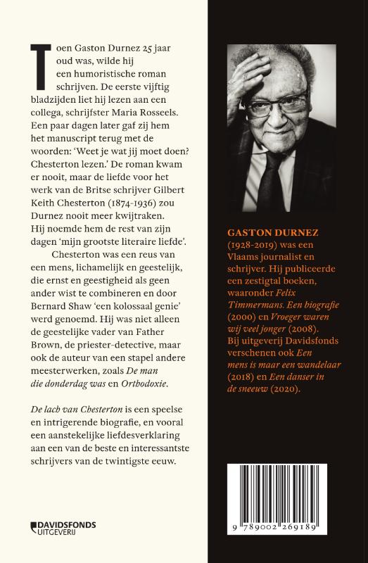 De lach van Chesterton achterkant