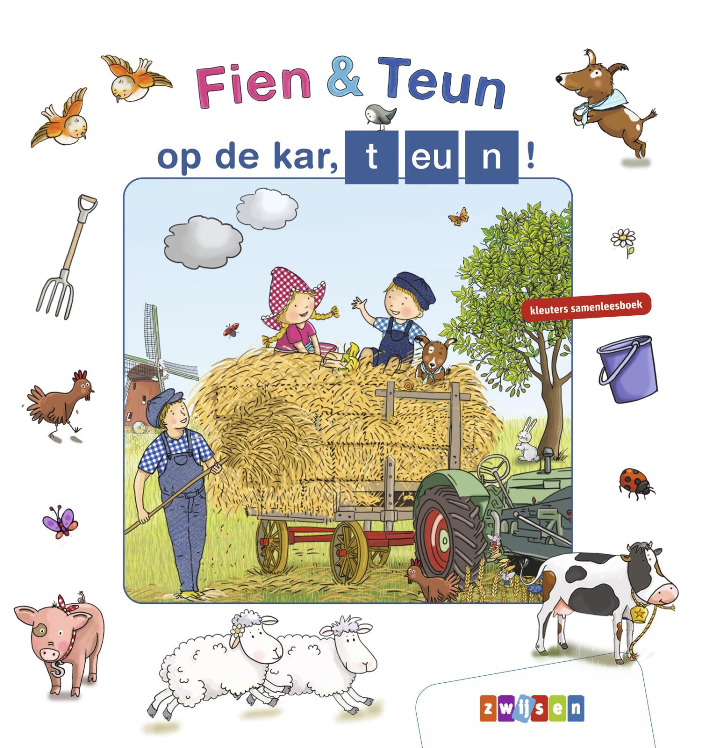 Fien & Teun - op de kar, teun! / Kleuters samenleesboeken