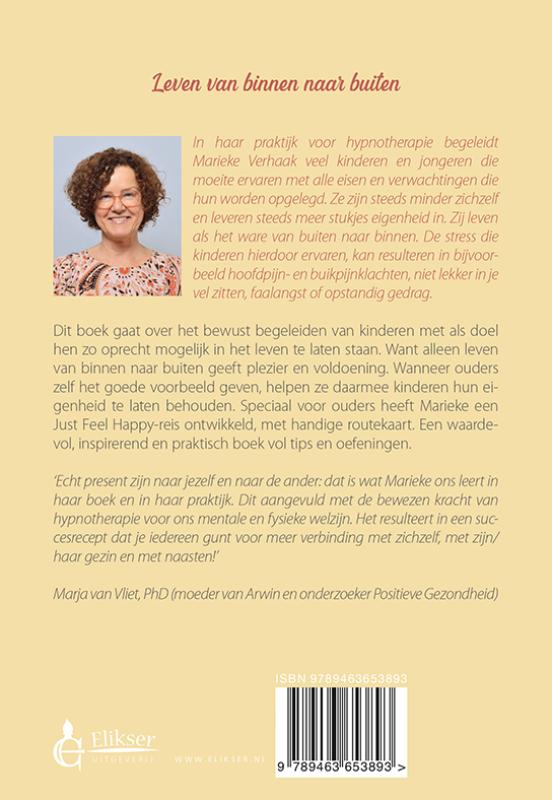 Gelukkig opgroeien achterkant
