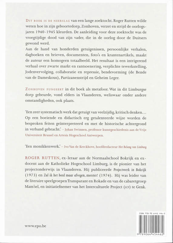 Wit & zwart achterkant