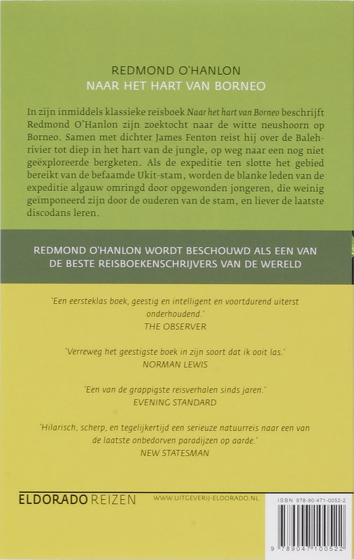 Naar het hart van Borneo / Eldorado achterkant