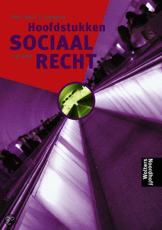 Hoofdstukken Sociaal Recht