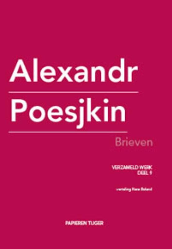Verzameld werk Alexandr Poesjkin 9 -   Brieven