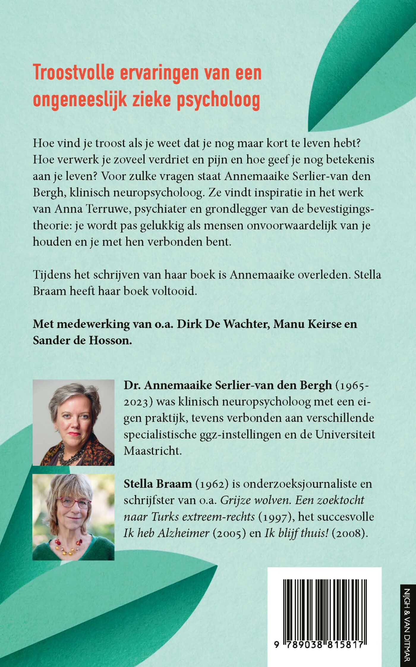 Mogen zijn wie je bent achterkant