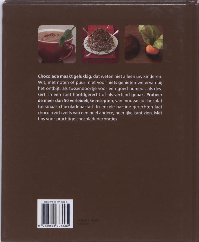 Fun Cooking - Chocolade achterkant