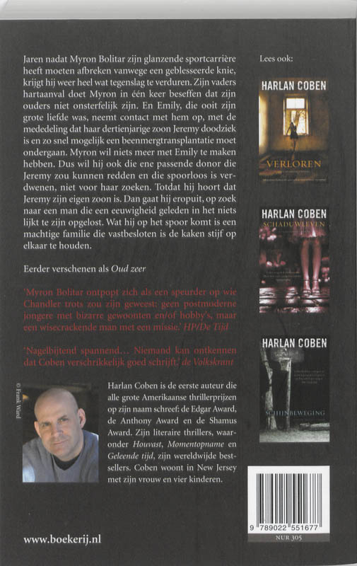 Laatste kans / Myron Bolitar / 7 Laatste kans / Myron Bolitar / 7 achterkant