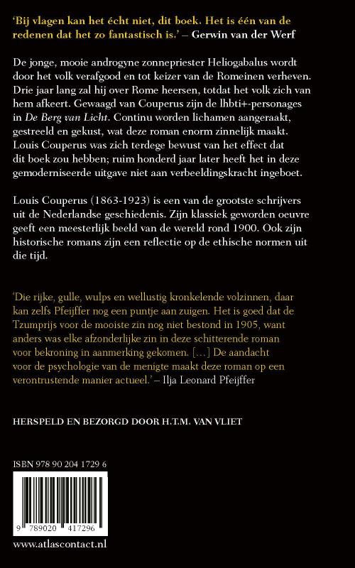 De berg van licht / LJ Veen Klassiek / 1 achterkant