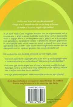 Opnieuw goed slapen achterkant