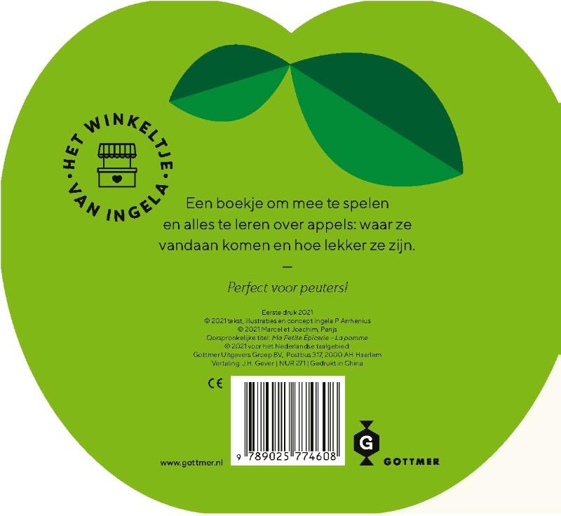 Het winkeltje van Ingela - Appel achterkant