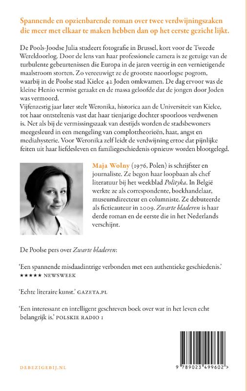 Zwarte bladeren achterkant