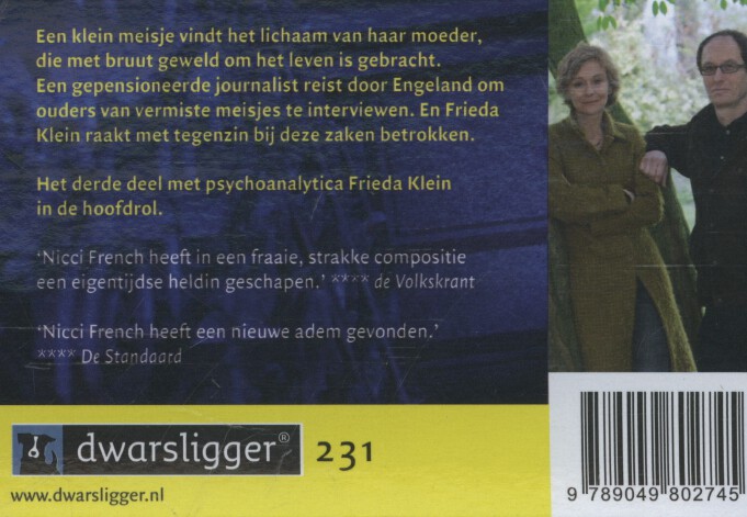Wachten op woensdag / Frieda Klein / 3 Wachten op woensdag / Frieda Klein / 3 achterkant