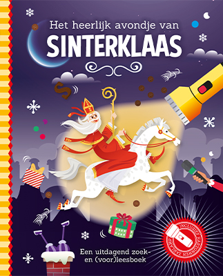 Speuren/zaklamp  -   Het heerlijk avondje van Sinterklaas