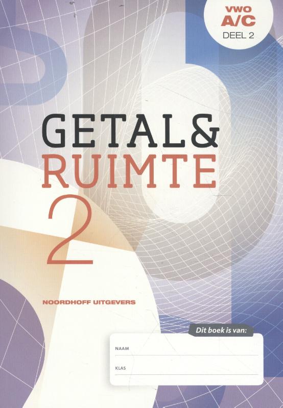 Getal & Ruimte deel 2 vwo A/C