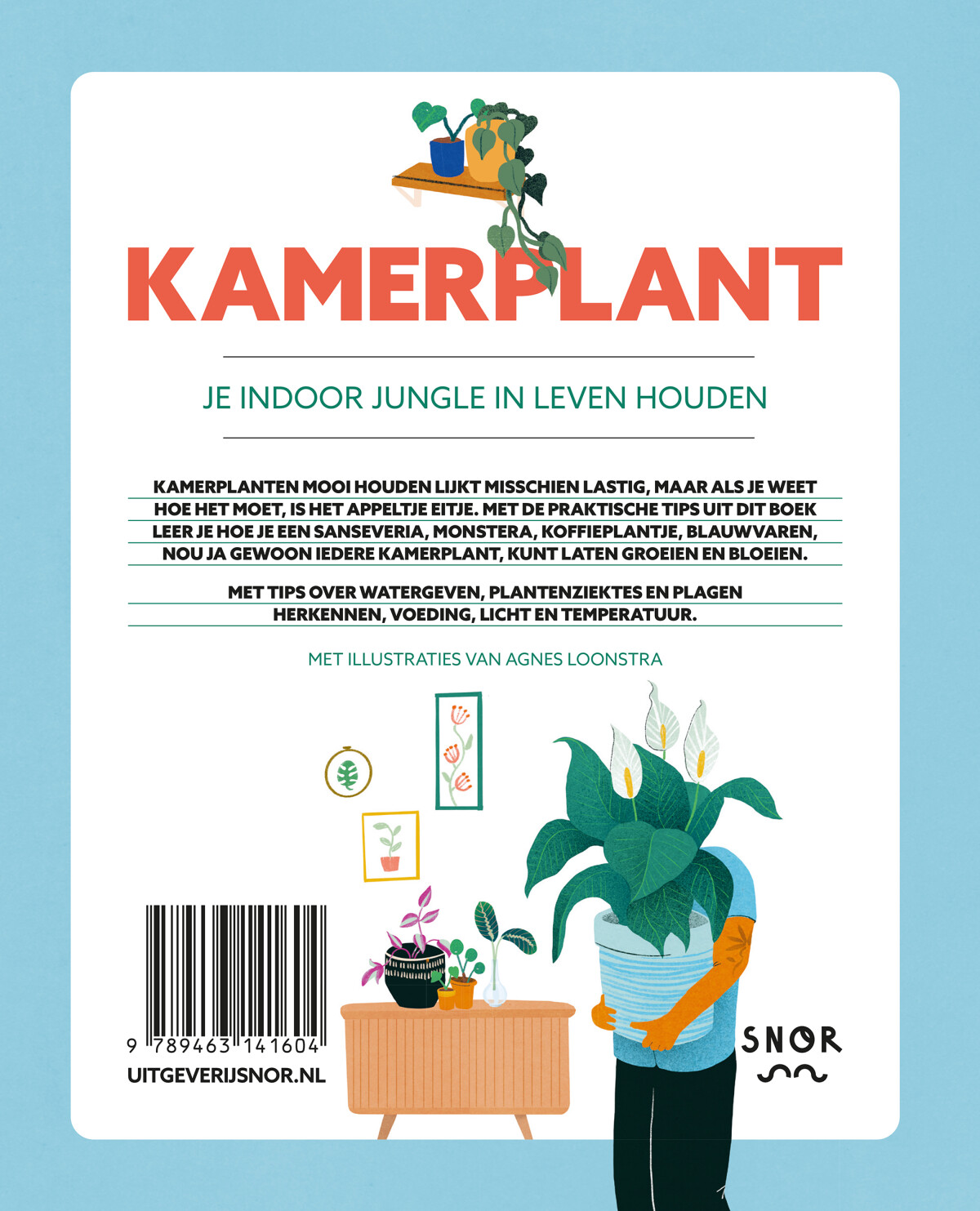 Kamerplant achterkant