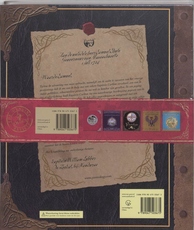 Piratologiepakket Piratologiepakket achterkant