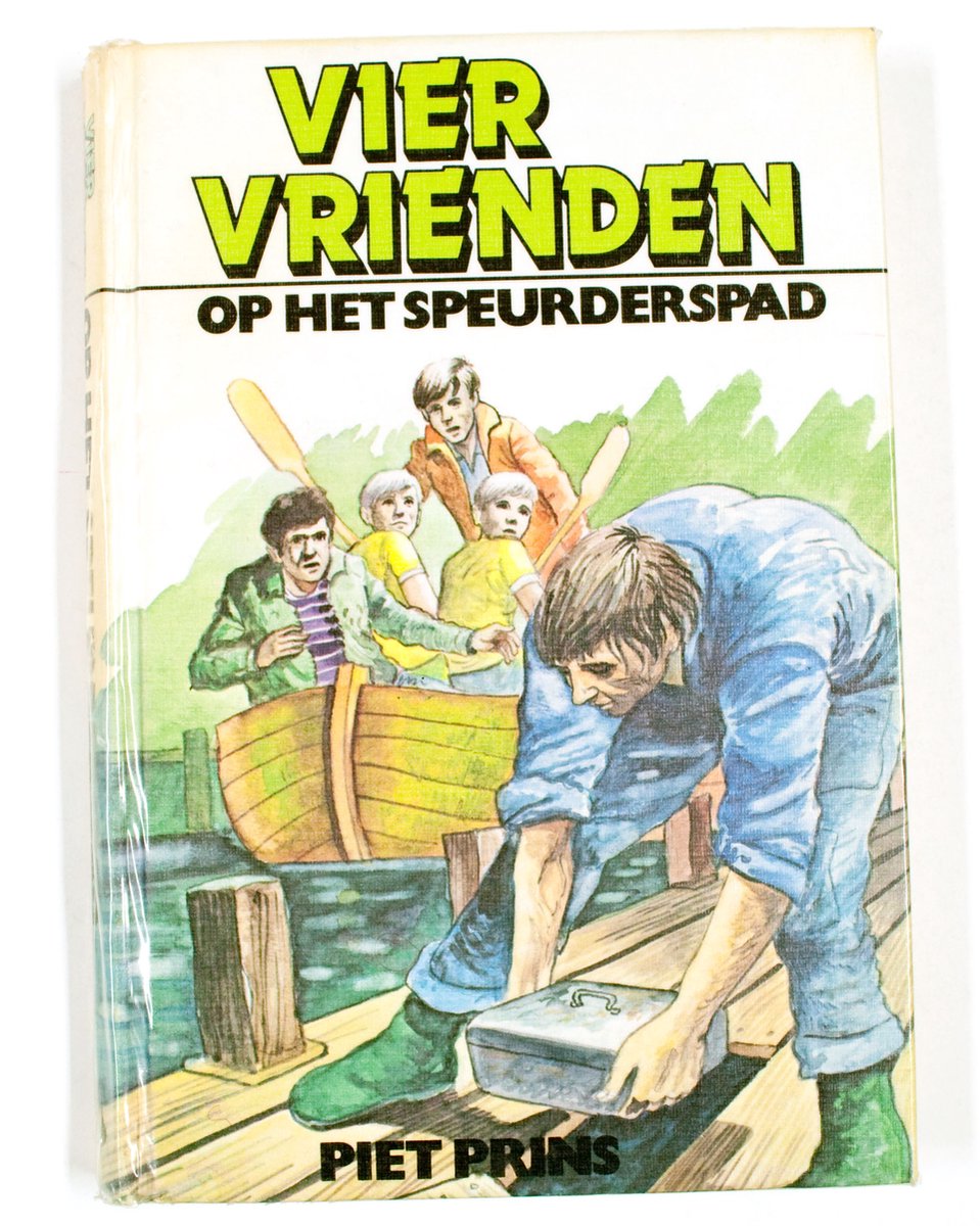 Vier vrienden op het speurderspad