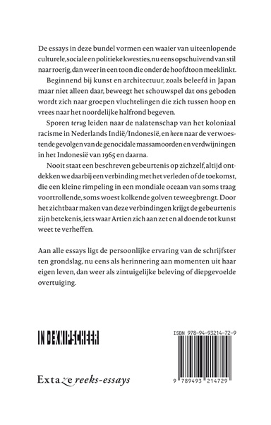 Razende stiltes Razende stiltes achterkant