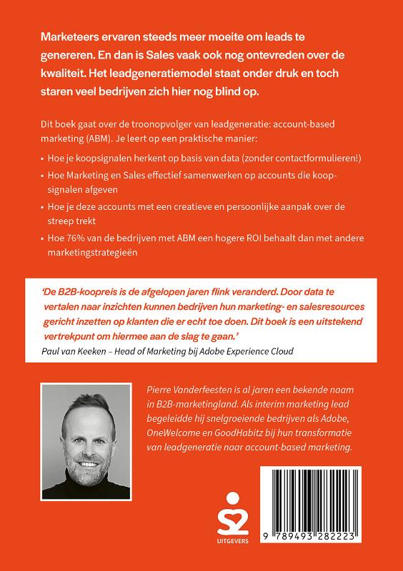 Verblind door leads achterkant