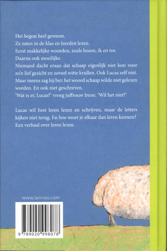 Lucas en de woorden Lucas en de woorden achterkant