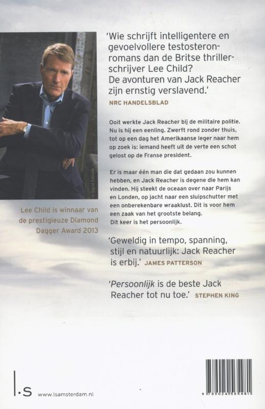 Persoonlijk / Jack Reacher Persoonlijk / Jack Reacher achterkant