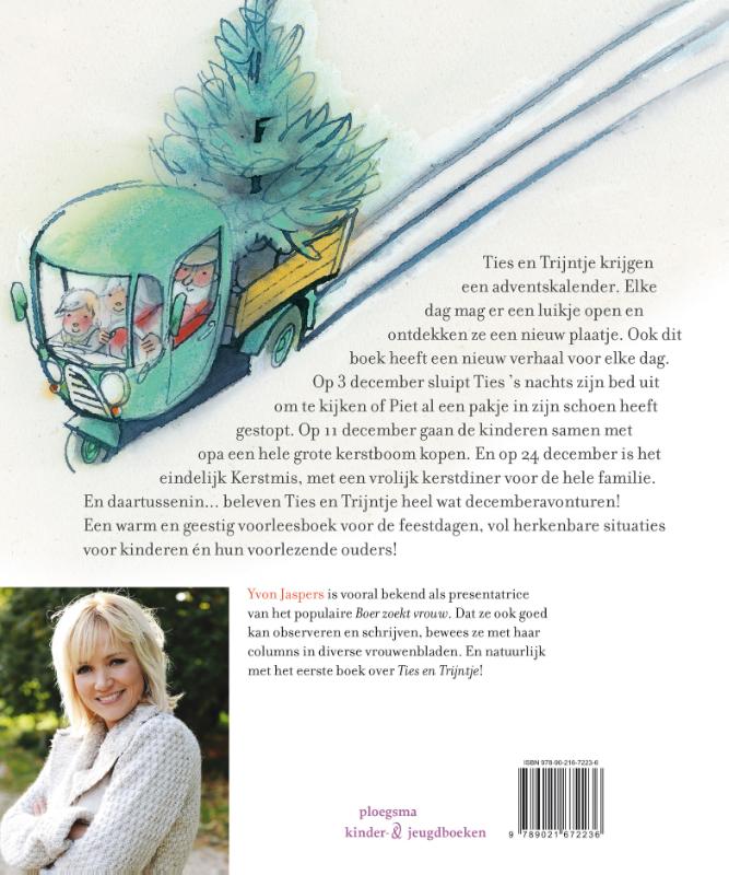 Ties en Trijntje in december / Ploegsma kinder- & jeugdboeken Ties en Trijntje in december / Ploegsma kinder- & jeugdboeken achterkant