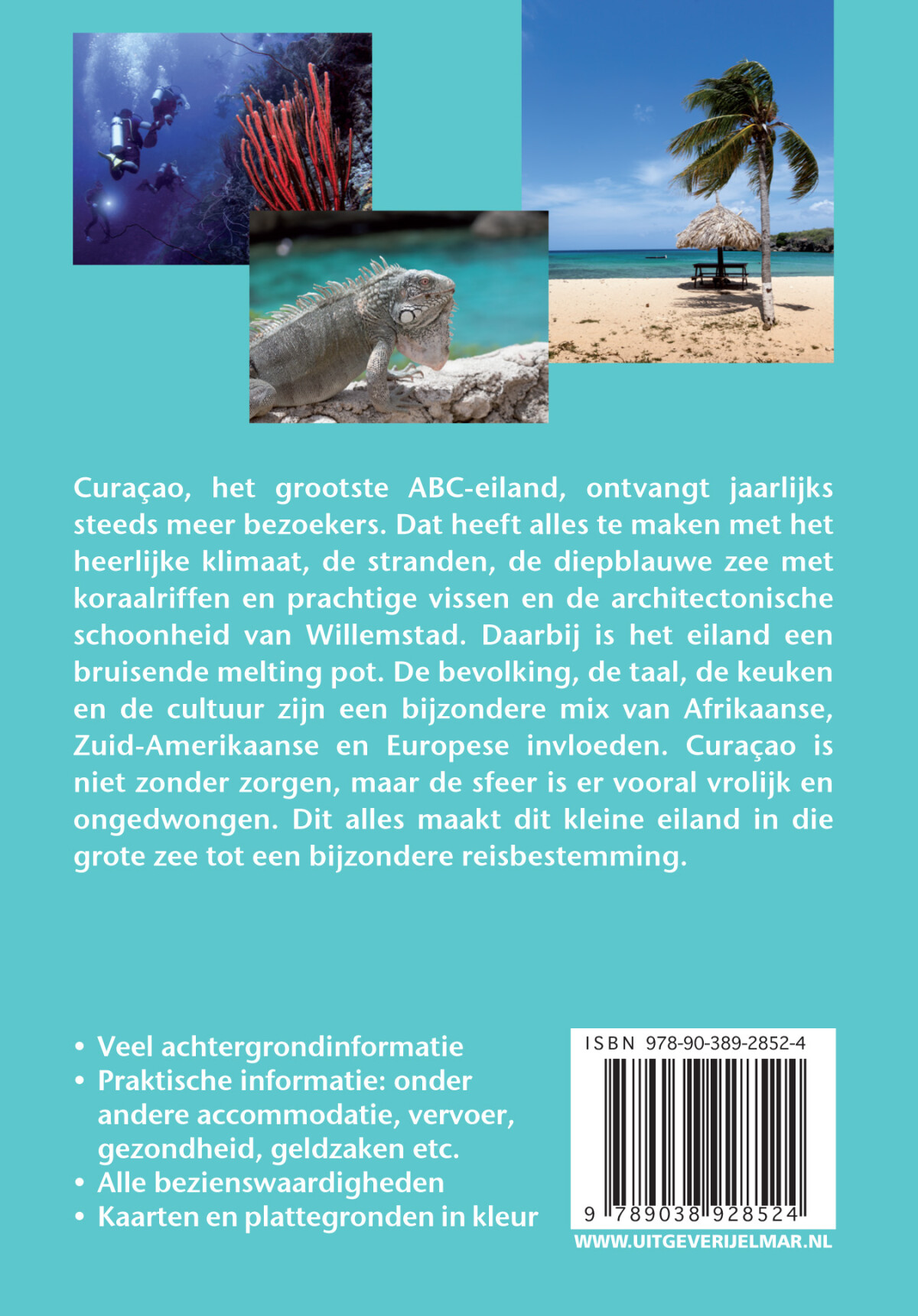 Reishandboek Curaçao achterkant