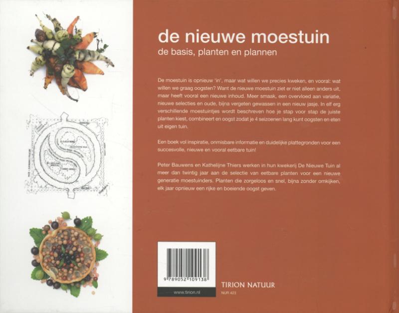 De nieuwe moestuin achterkant