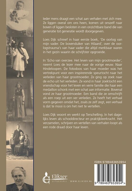 Een echo van overzee achterkant
