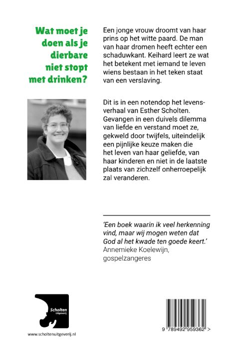 Liefde door scherven heen achterkant
