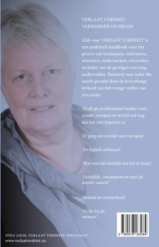 Gids voor Verlaat Verdriet achterkant