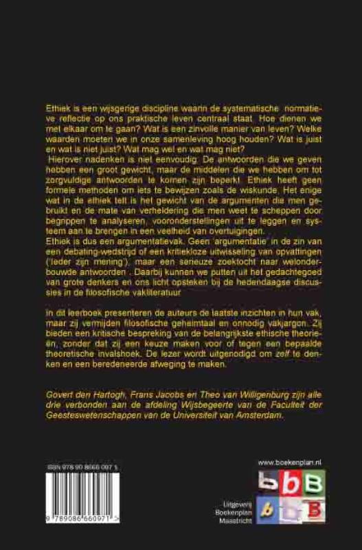 Inleiding Ethiek achterkant