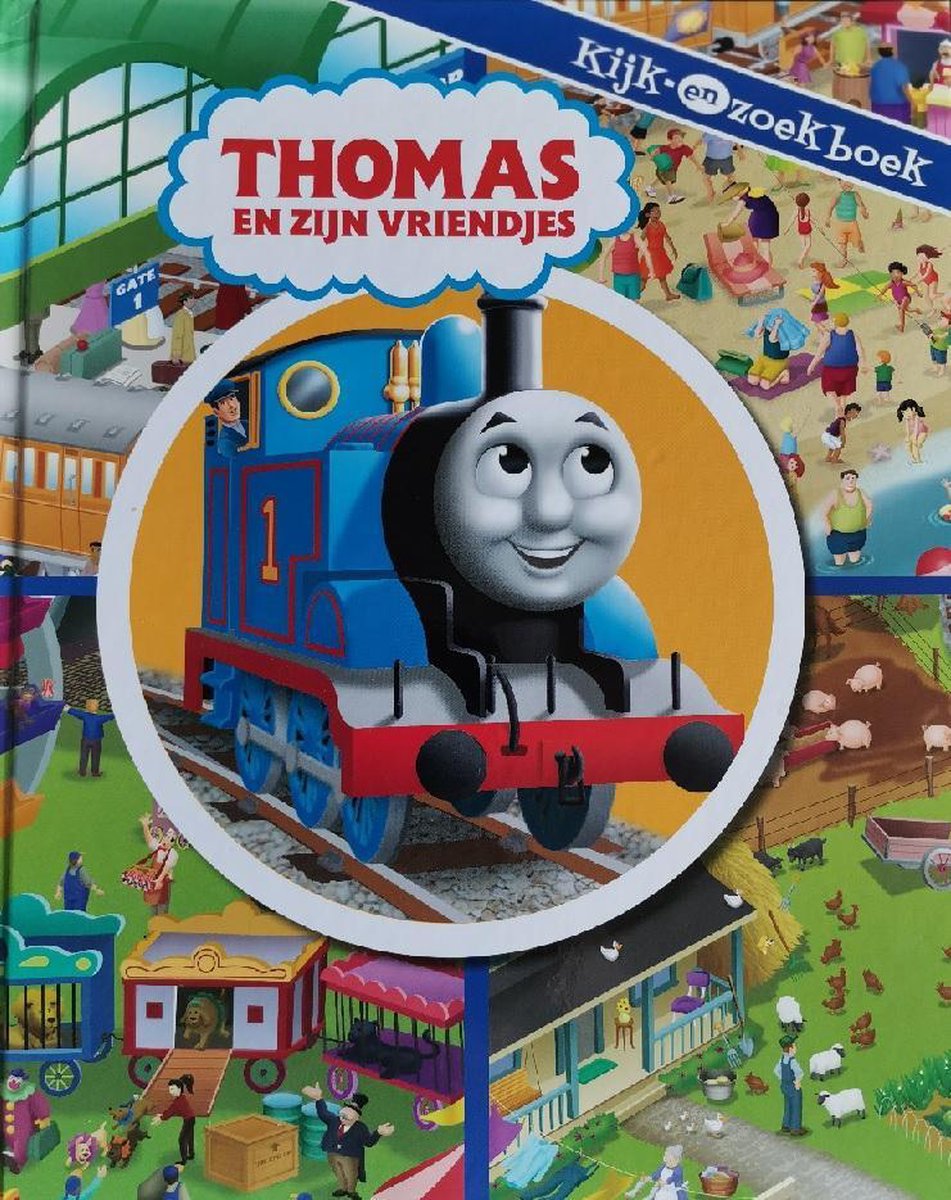 boekenbalie_9789463132329_cover Thomas en zijn vriendjes - Zoekboek - Kijkboek - Thomas de Trein