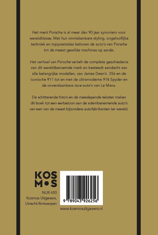 Het verhaal van Porsche achterkant